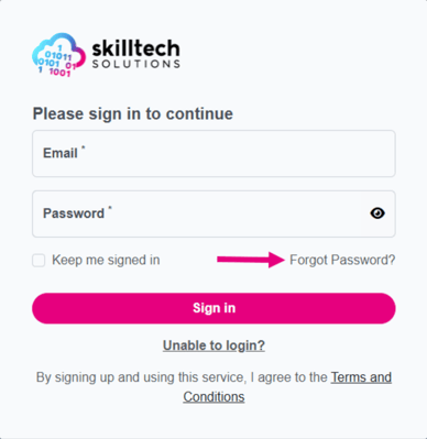 Skilltech1 login portal